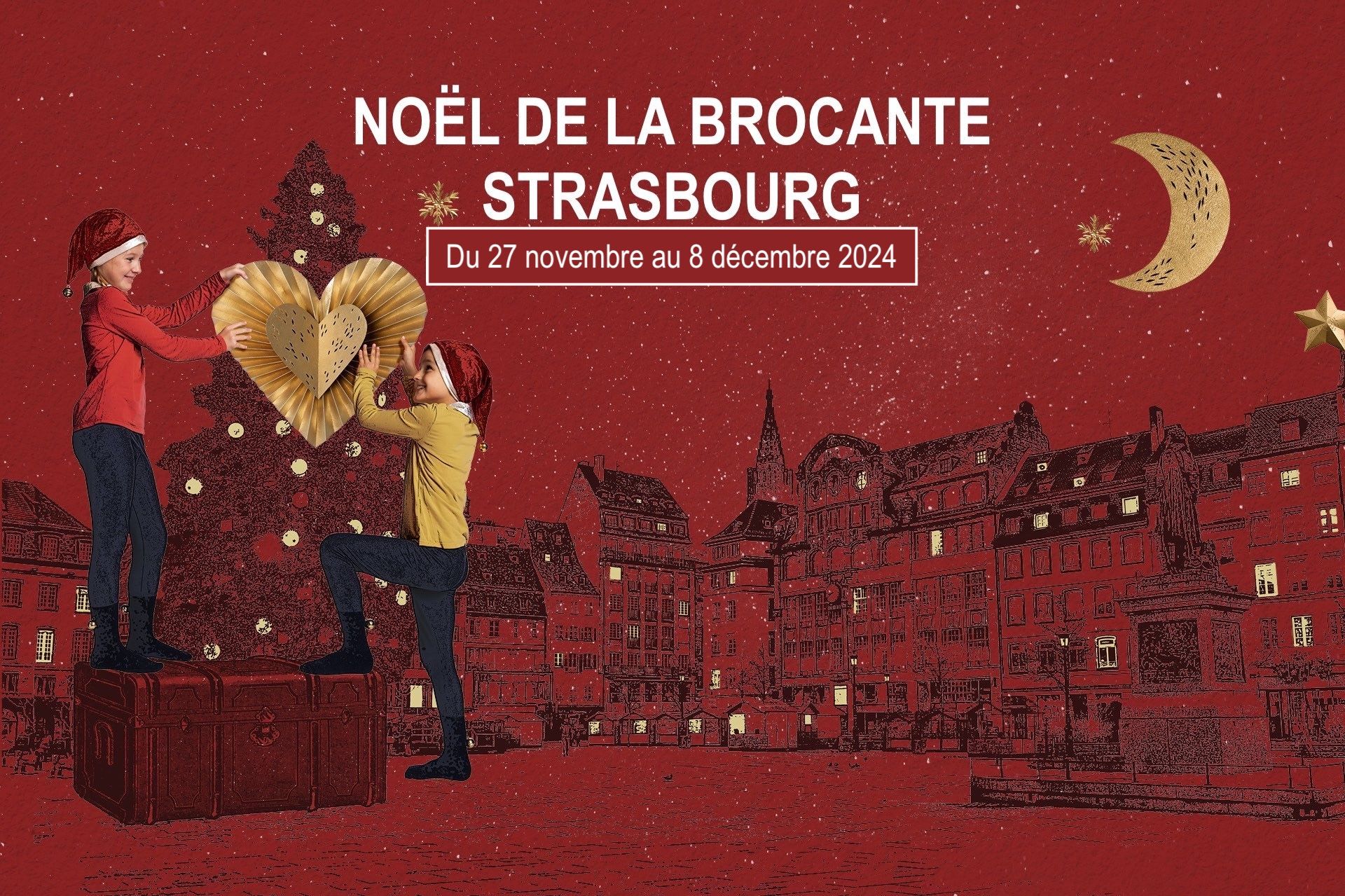  Noël de la brocante à Strasbourg dans la Grande salle de l’aubette